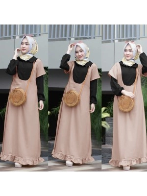 Baju Korea Hj Maxi Zafina Ij Mocca