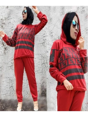 Baju Korea Jumbo St Raisa Maroon Ws