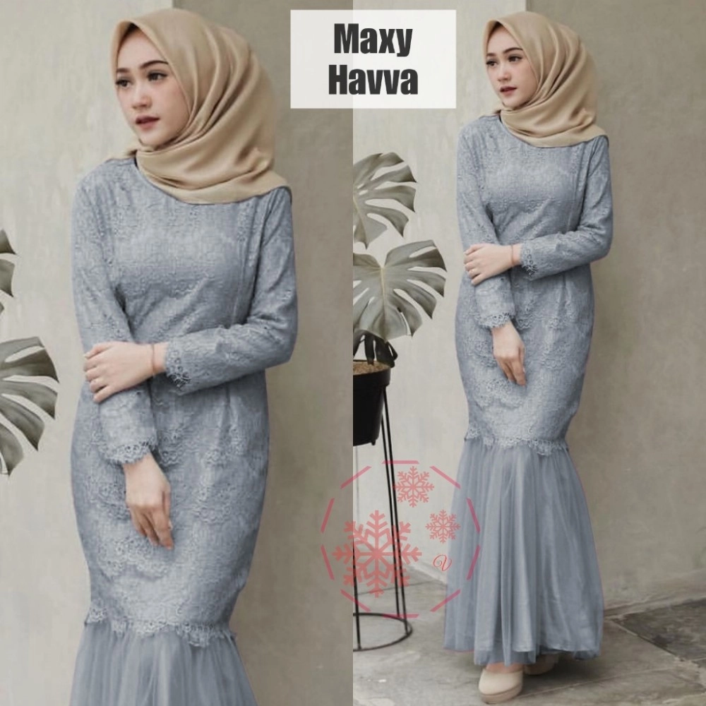 Baju Wanita Maxi Havva Vs Abu