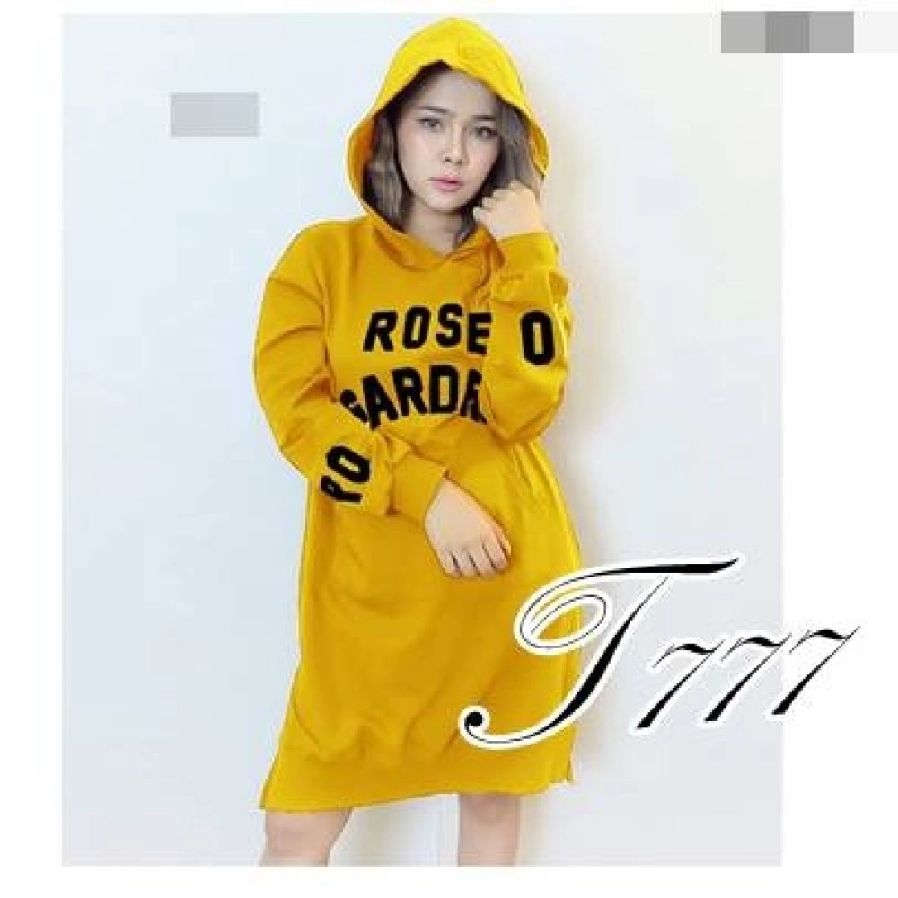 Baju Wanita Drs Hoodie Jennie Ql Mustard Baju Wanita Drs Hoodie Jennie Ql Mustard