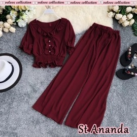 Baju Wanita St Ananda Vl Maroon