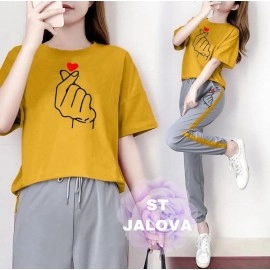 Baju Wanita St Jalova Rd Mustard