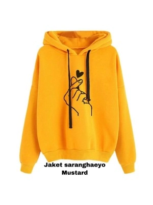 Baju Korea Jumbo Sw Sarangheyo Su Mustard