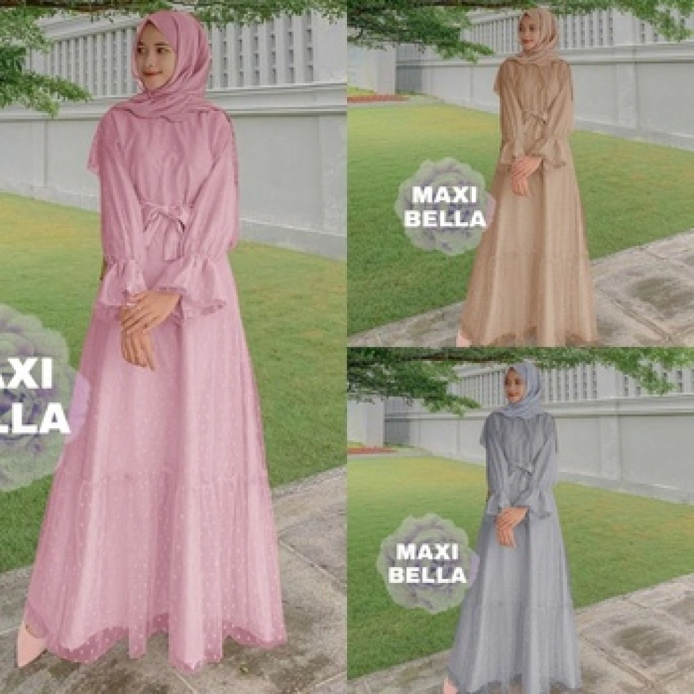 Baju Wanita Maxi Bella Rd Maxi
