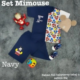 Baju Anak Kd St Mimouse Ks Navy