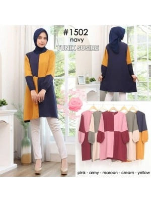 Baju Wanita Jumbo Tunik Susire 2Xl Mb