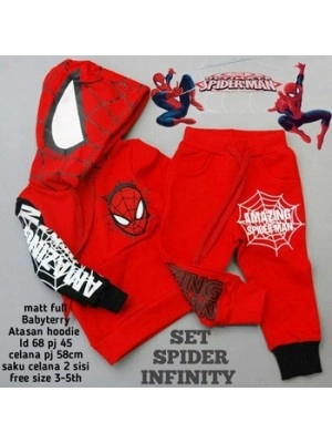 Baju Anak Kd St Infinity Spider Ga Red