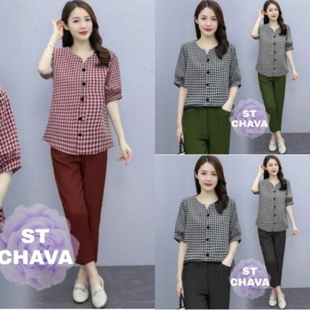 Baju Wanita St Chava Kotak Rd
