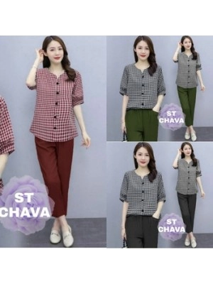 Baju Wanita St Chava Kotak Rd