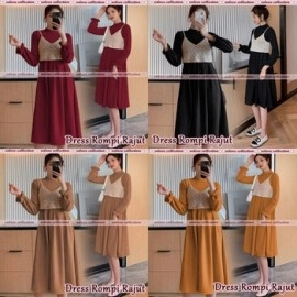 Baju Wanita Drs Rompi Rajut Vl