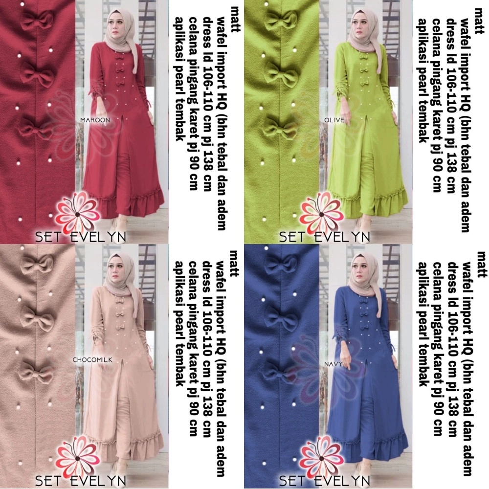 Baju Korea St Evelyn Us