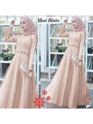 Baju Wanita Hj Maxi Alosia Vs Coksu