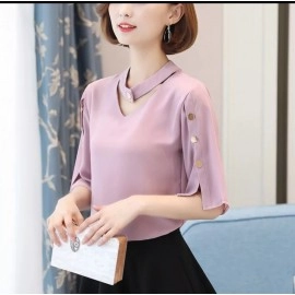 Baju Wanita Blouse Evelyn Dusty