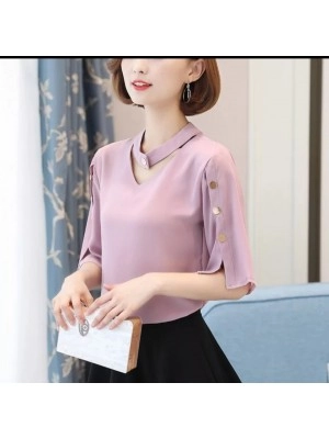 Baju Wanita Blouse Evelyn Dusty