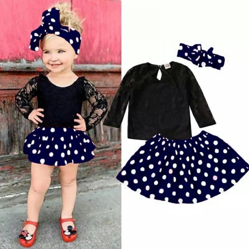 Baju Anak Kd St Polkana Ks Navy