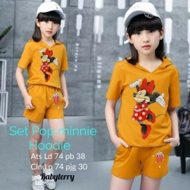 Baju Anak Kd St Minnie Hoodie 184 Ga Mustard