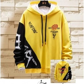 Baju Pria Sw Hoodie Roafend Cs Kuning