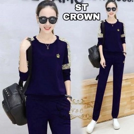 Baju Wanita St Crown Ff Navy