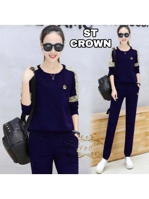 Baju Wanita St Crown Ff Navy