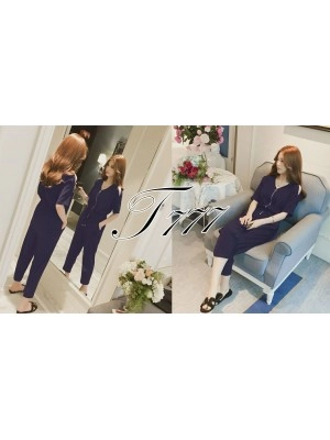 Baju Wanita Js Floren Ql Zip Navy