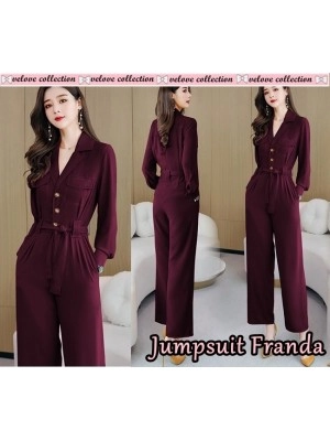 Baju Wanita Js Franda Vl Maroon