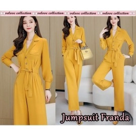 Baju Wanita Js Franda Vl Mustard