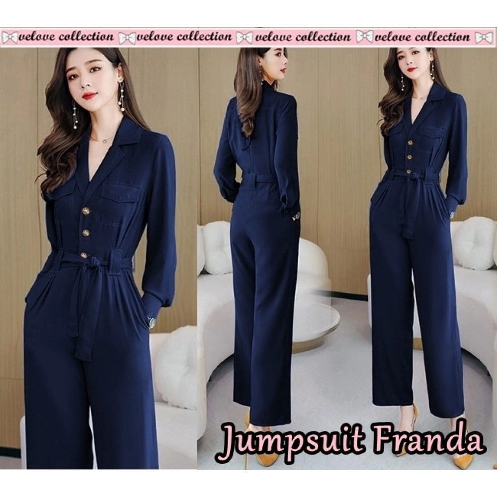 Baju Wanita Js Franda Vl Navy