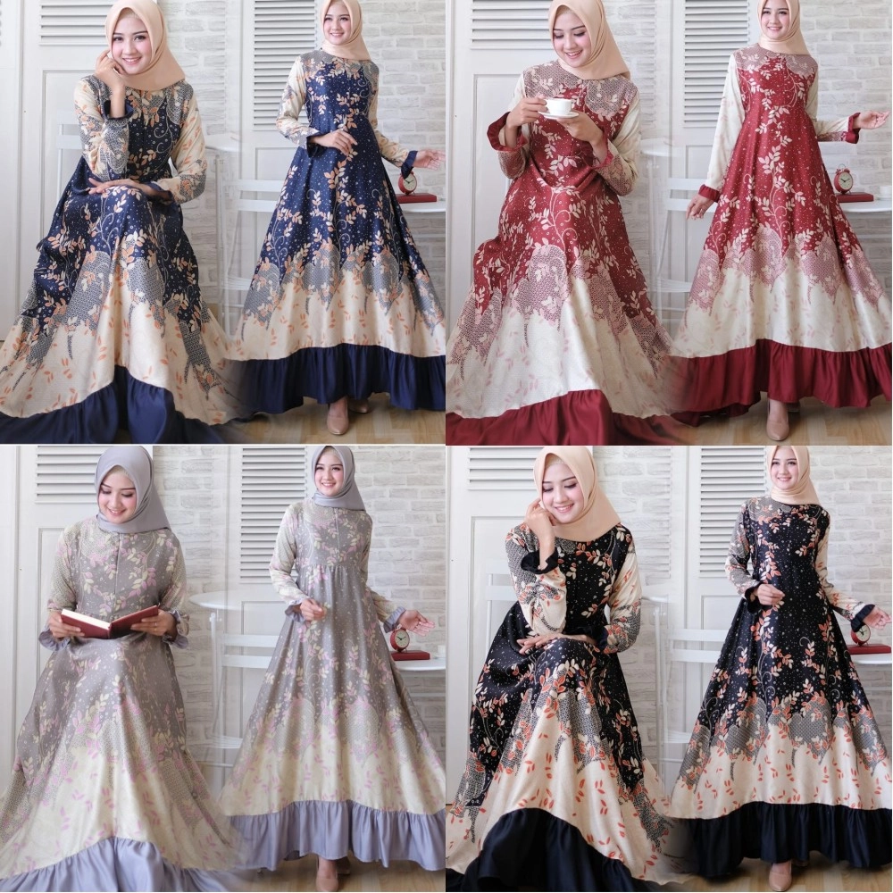 Baju Korea Hj Maxi Naswa On