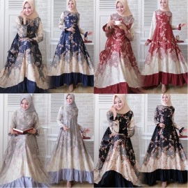 Baju Korea Hj Maxi Naswa On