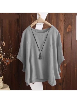 Baju Korea Jumbo Top Batwing Sm Abu