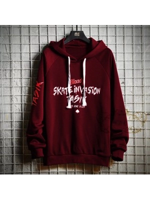 Baju Pria Sw Skate Ff Maroon