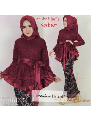 Baju Korea St Kb Premium Kinanti Ra Maroon
