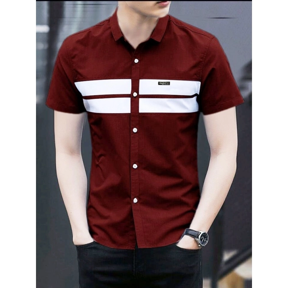 Baju Pria Kmj Man Rusty Pp Maroon Baju Pria Kmj Man Rusty Pp Maroon