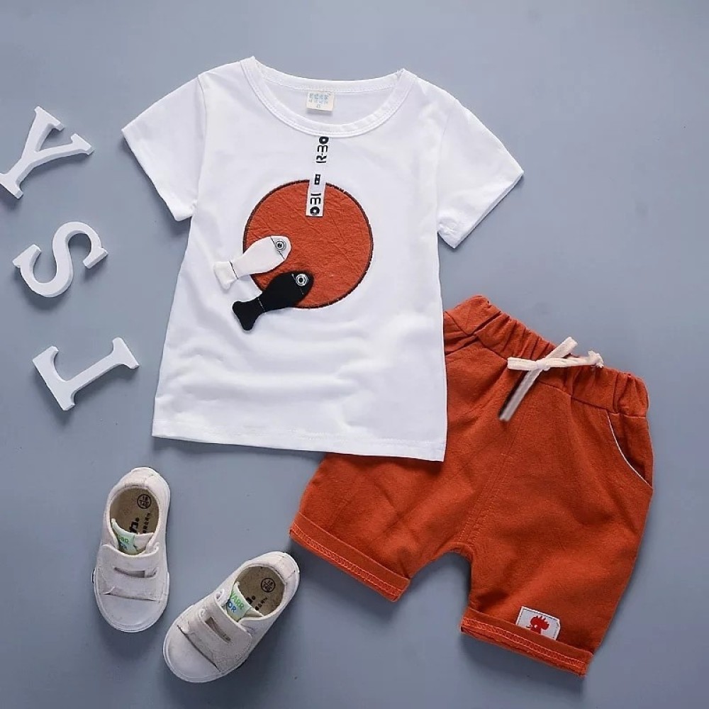 Baju Anak Kd St Fish Vb Red Baju Anak Kd St Fish Vb Red