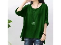 Baju Korea Blouse Irene Sm Hijau