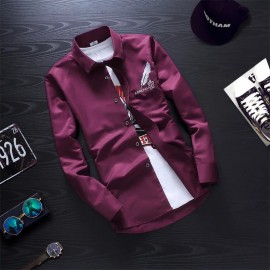 Baju Pria Kmj Man Korepall Cs Maroon