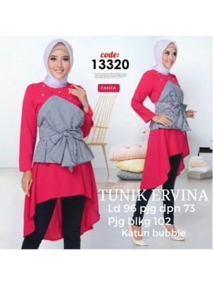 Baju Korea Tunik Drs Ervina Ga Fanta