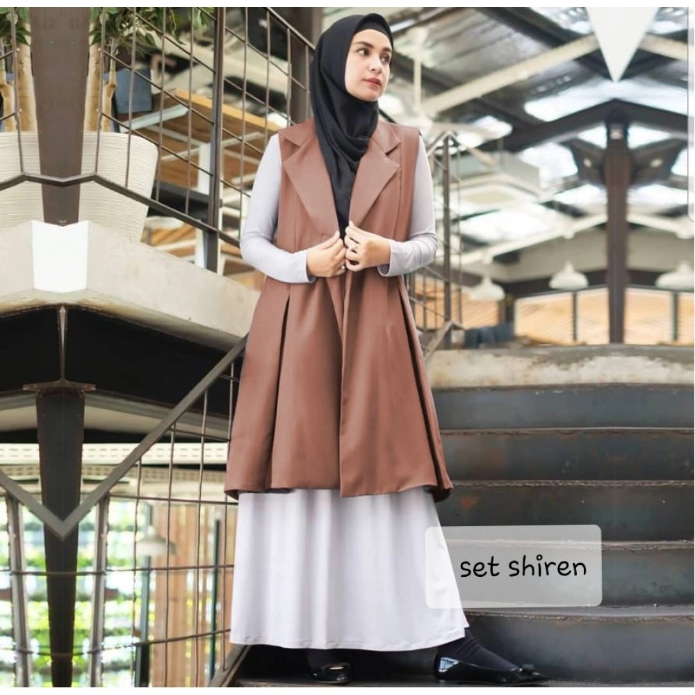Baju Korea Hj St Shiren Ra Mocca Baju Korea Hj St Shiren Ra Mocca