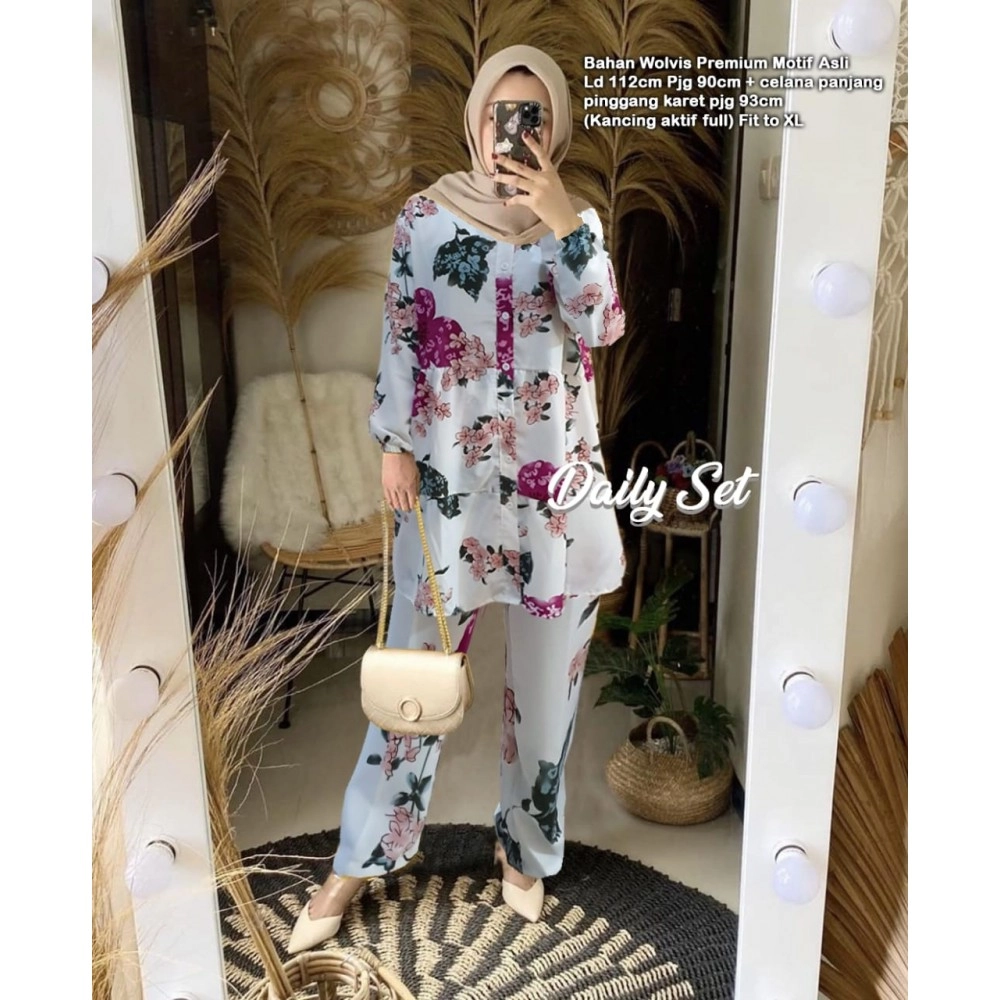 Baju Wanita St Daily Us White