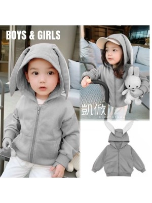 Baju Anak Kd Jkt Rabbit Sm 03 Abu