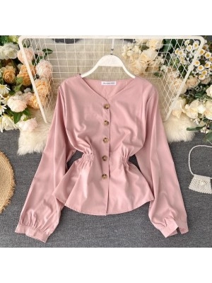 Baju Wanita Blouse Sherly Oz Pink