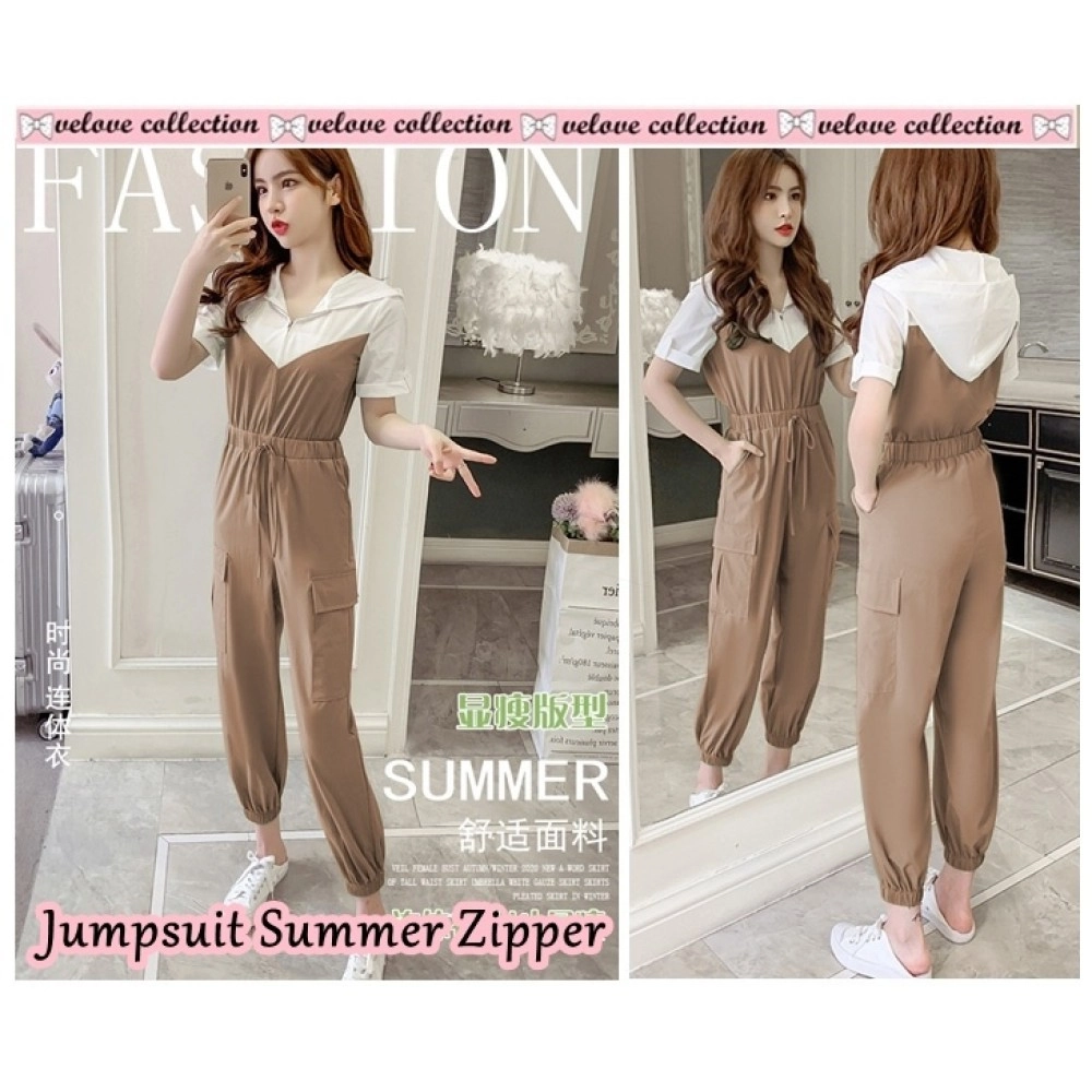 Baju Wanita Jumper Summer Zipper Vl Coksu Baju Wanita Jumper Summer Zipper Vl Coksu