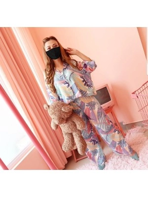 Baju Wanita St Crop Leaf Vl