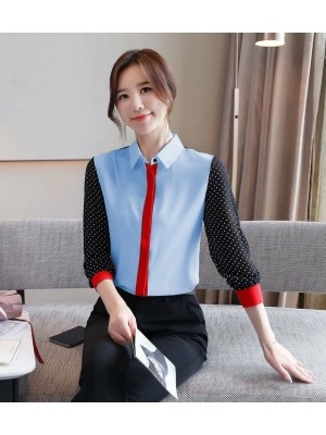 Baju Wanita Kmj Pomi Hn Blue