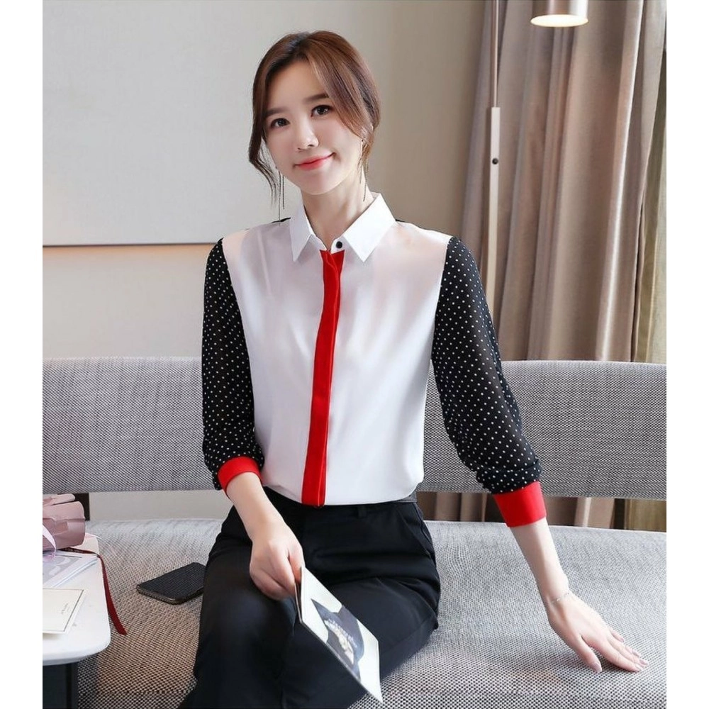 Baju Wanita Kmj Pomi Hn Putih