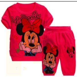 Baju Anak Kd St Minnie Kasual Or Red