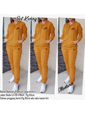 Baju Wanita Jumbo St Kenny Ra Mustard