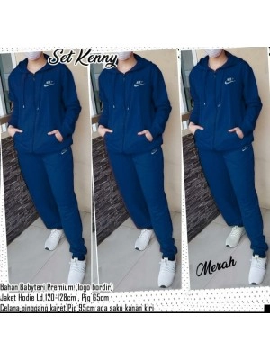 Baju Wanita Jumbo St Kenny Ra Navy