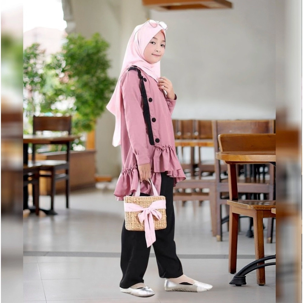 Baju Anak Kd St Enisa Fs Dusty