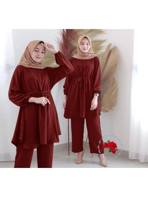 Baju Wanita St Auliya Ij Maroon